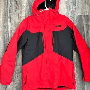 Mens NorthFace insulated snow jacket